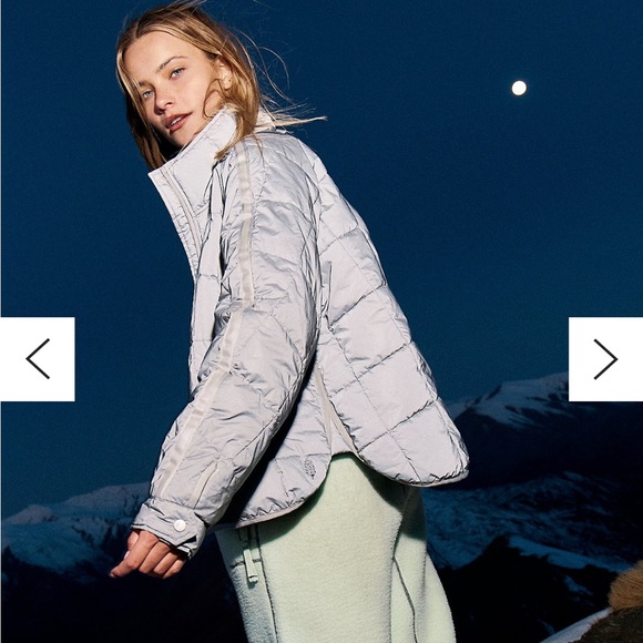 FP Movement by Free People Metallic Puffer Jacket - Picture 6 of 8